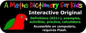 a maths dictionary for kids interactive - fortnite terms and definitions