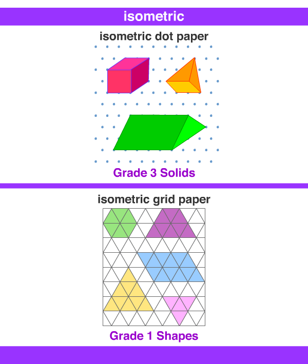 isometric A Maths Dictionary for Kids Quick Reference by Jenny