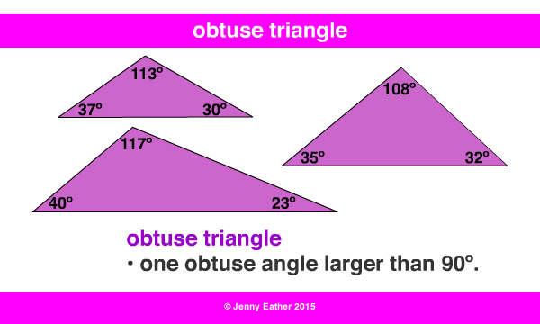 obtuse triangle