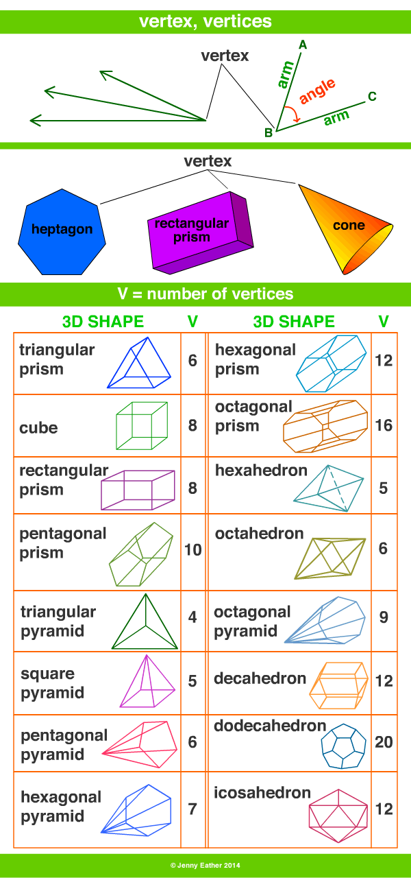 vertex, vertices