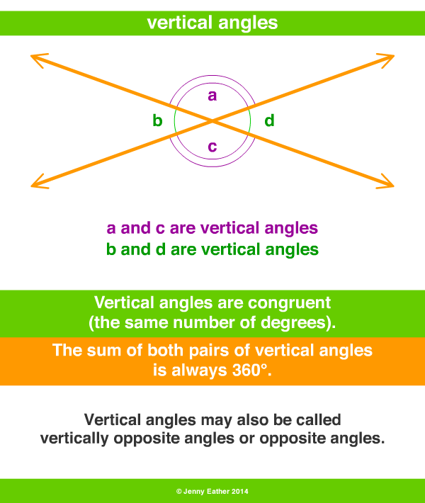 vertical angles